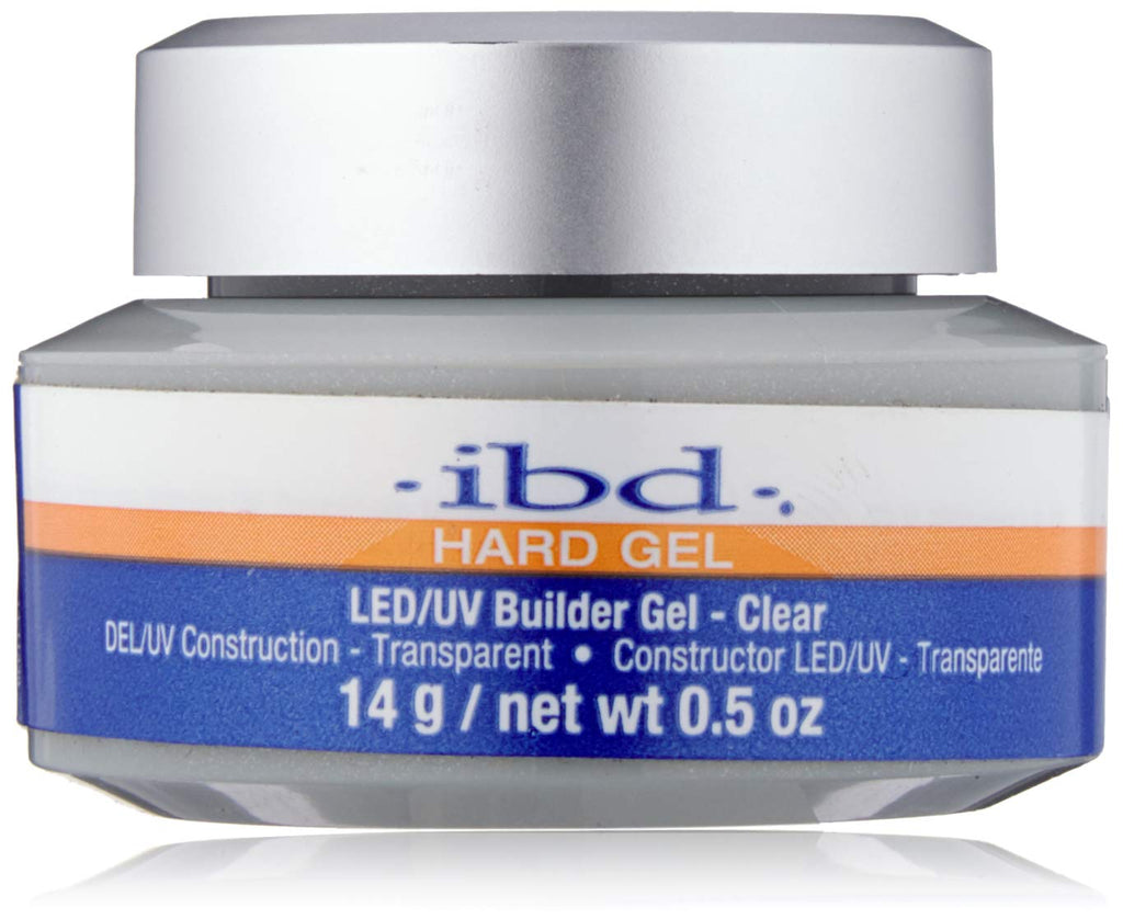 IBD Hard Gel LED/UV Builder Gel - CLEAR | Nasia Nail Supply