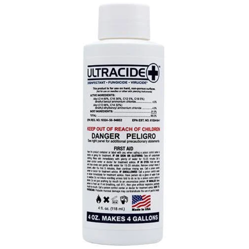 Ultracide Super Concentrated Disinfectant (4oz)